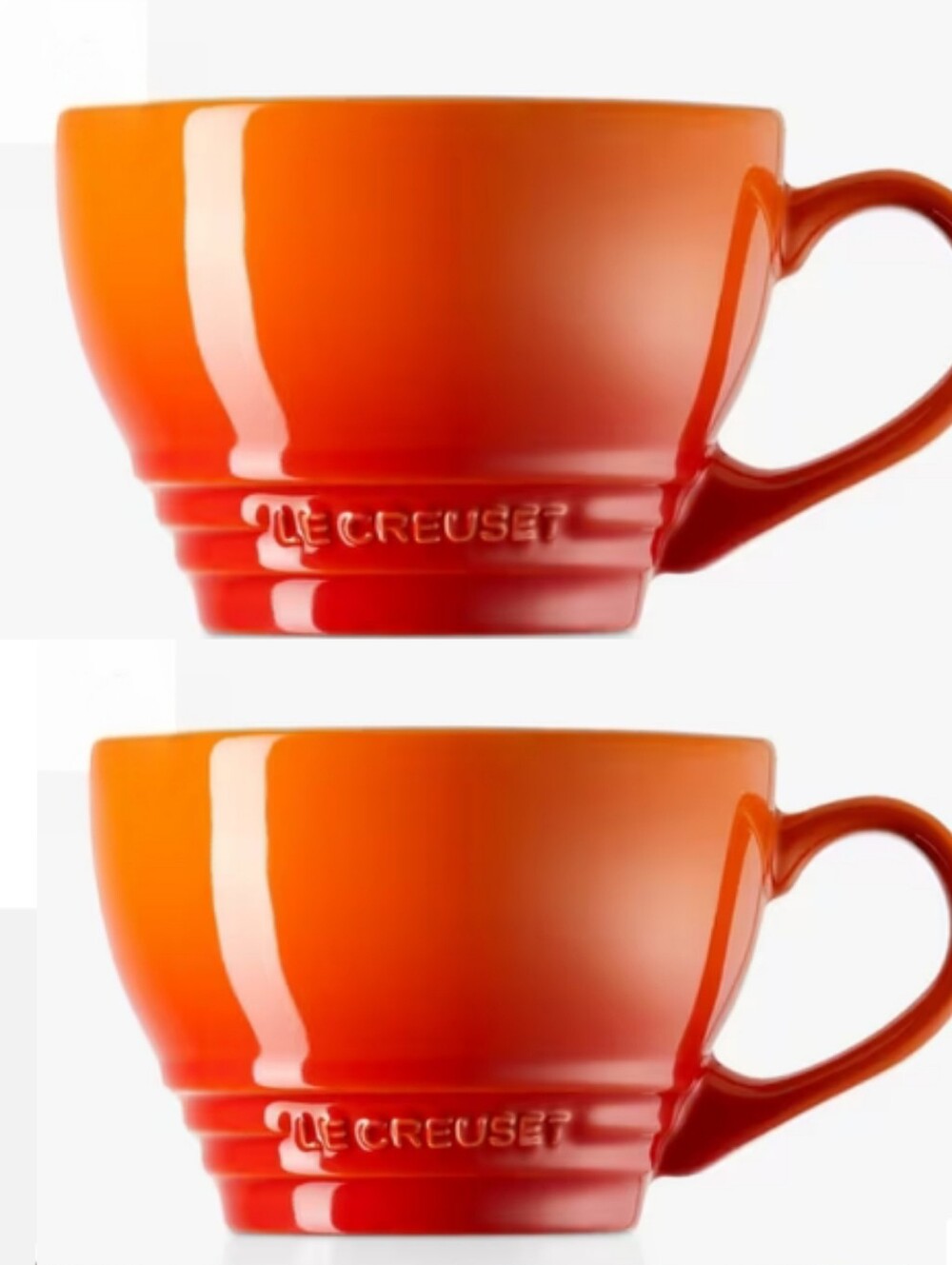 Le Creuset Stoneware Grand Mug Set- Flame